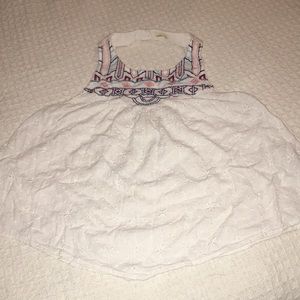 White hollister tank top